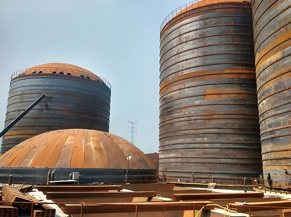 江宁焦粉钢板仓